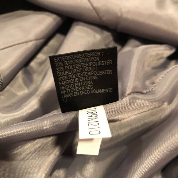 𝅺TAHARI BLAZER VINTAGE BLAZER Gray - Picture 5 of 5